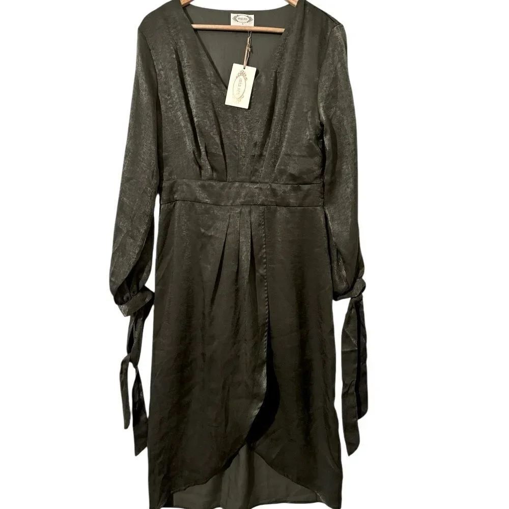 Mia Joy Womens Midi Dress NWT